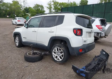 2017 Jeep Renegade Latitude 4X4 from USA, damaged, VIN ZACCJBBB4HPG04483